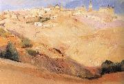 Joaquin Sorolla Toledo Landscape oil painting artist